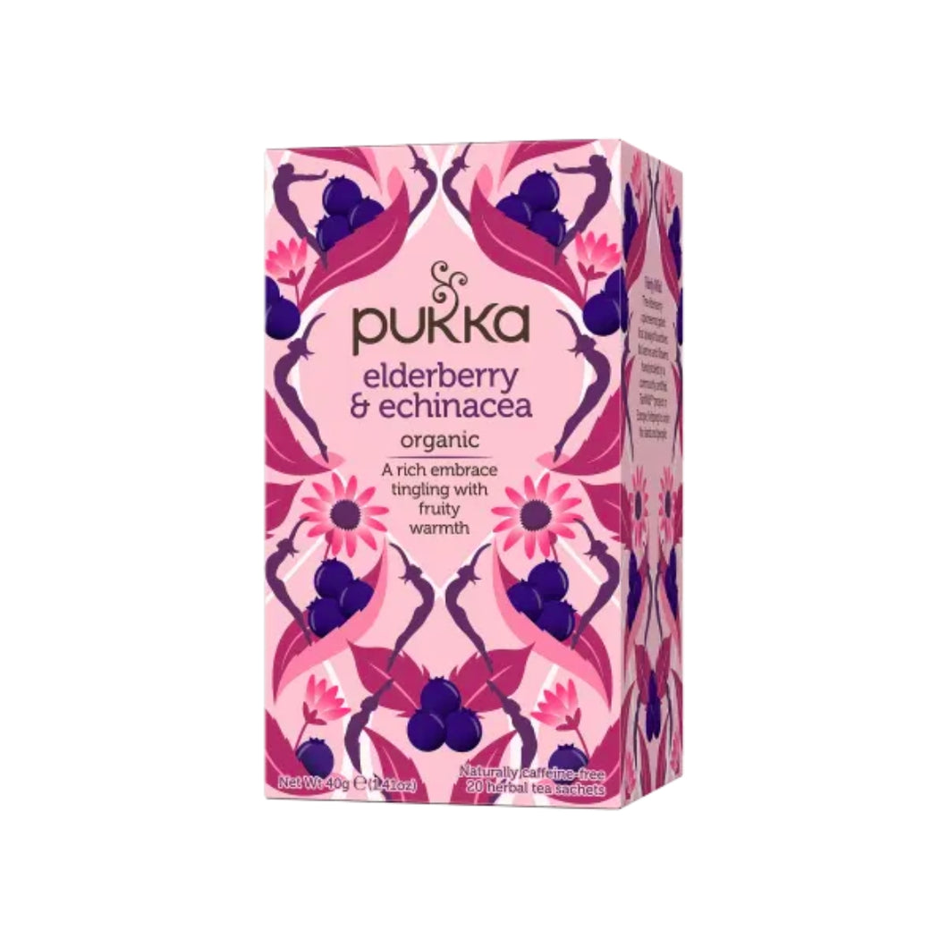 Pukka Organic Elderberry+Echinacea 20tbags