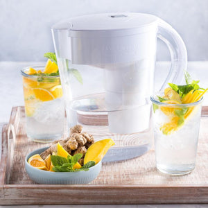 Santevia MINA Alkaline Pitcher in White