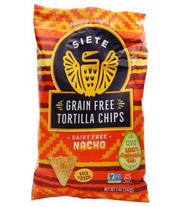 Siete Grain Free Tortilla Chips Nacho 142g