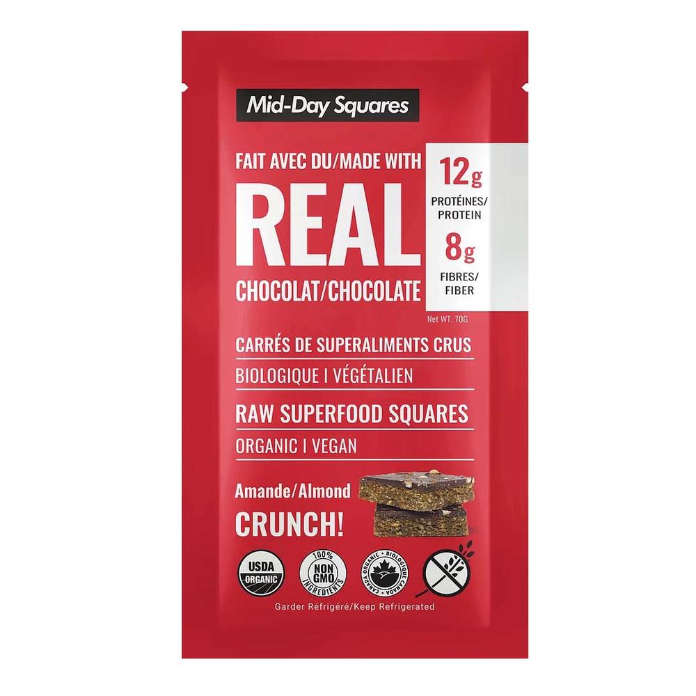Mid-Day Squares Almond Crunch 33g x 12 CS