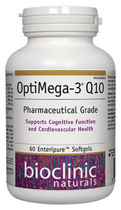 Bioclinic OptiMega-3 Q10 100mg 60 Softgels