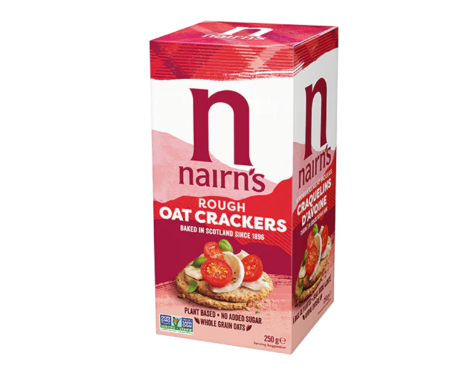 Nairns Roughly Milled Oat Crackers 250g