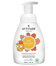 Load image into Gallery viewer, Attitude Little Leaves Kids Foaming Hand Soap Mango 295ml
