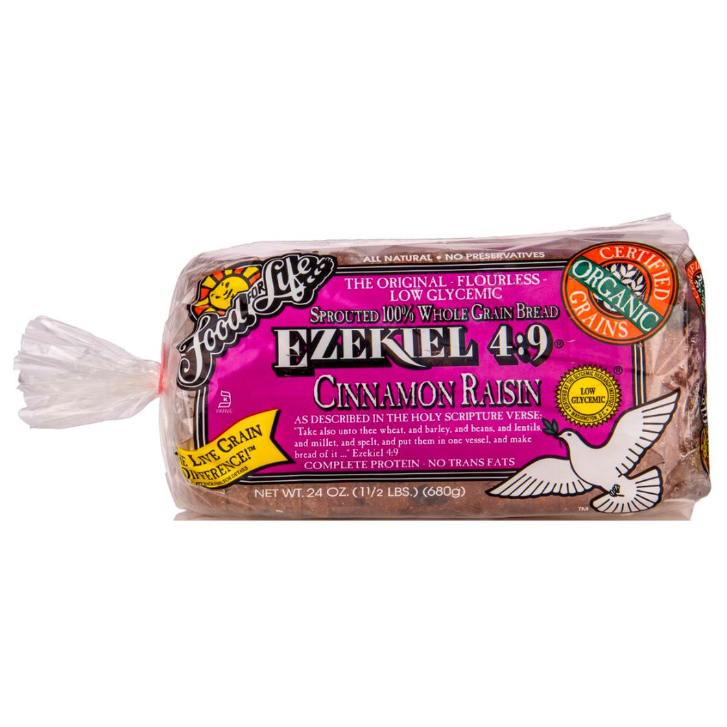 Ezekiel Cinnamon Raisin Bread 680g