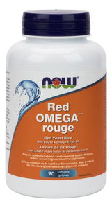 NOW Red Omega and Red Yeast Rice 90 Softgels