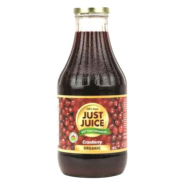 JJ Organic Cranberry Juice 1L