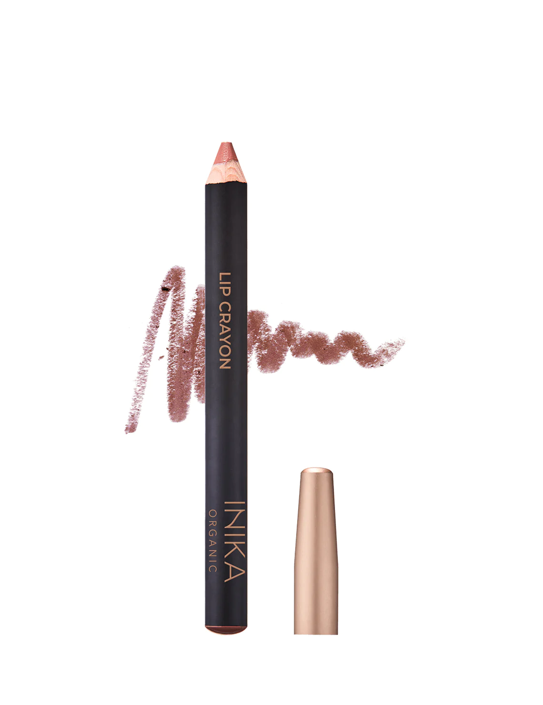 INIKA Organic Lip Crayon Tan Nude 3g