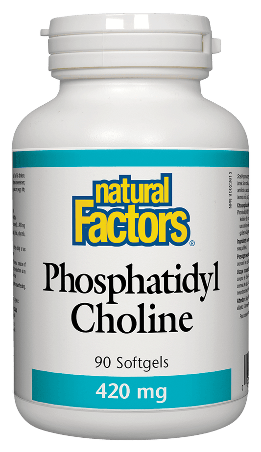 Natural Factors Phosphatidyl Choline 90 Softgels