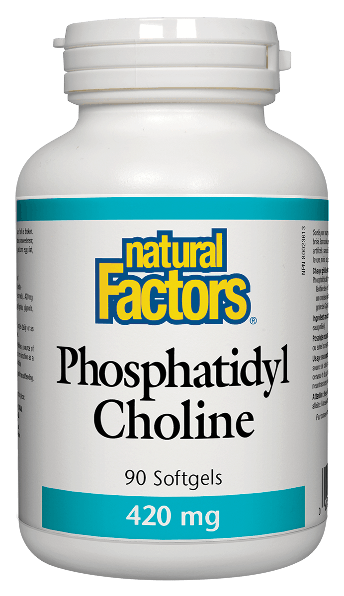 Natural Factors Phosphatidyl Choline 90 Softgels