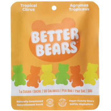 Better Bears Tropical Citrus Gummies 50g