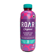 Load image into Gallery viewer, Roar Organic Hydration Drink Blueberry Acai 532ml
