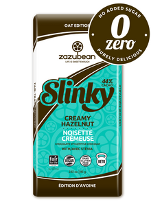 Zazubean Slinky Zero Creamy Oat Hazelnut 80g