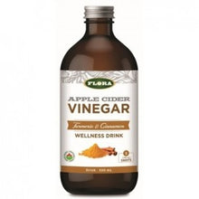 Load image into Gallery viewer, Flora ACV Wellness Drink Turmeric Cinnamon 500ml
