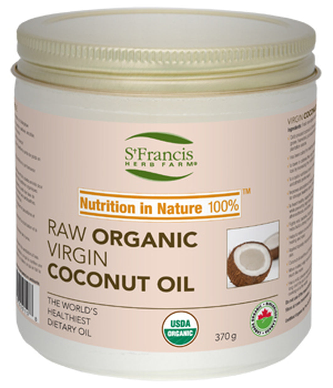 St. Francis Coconut Oil 370g