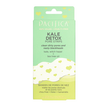 Load image into Gallery viewer, Pacifica Kale Detox Nose Pore Strips 6 Pack
