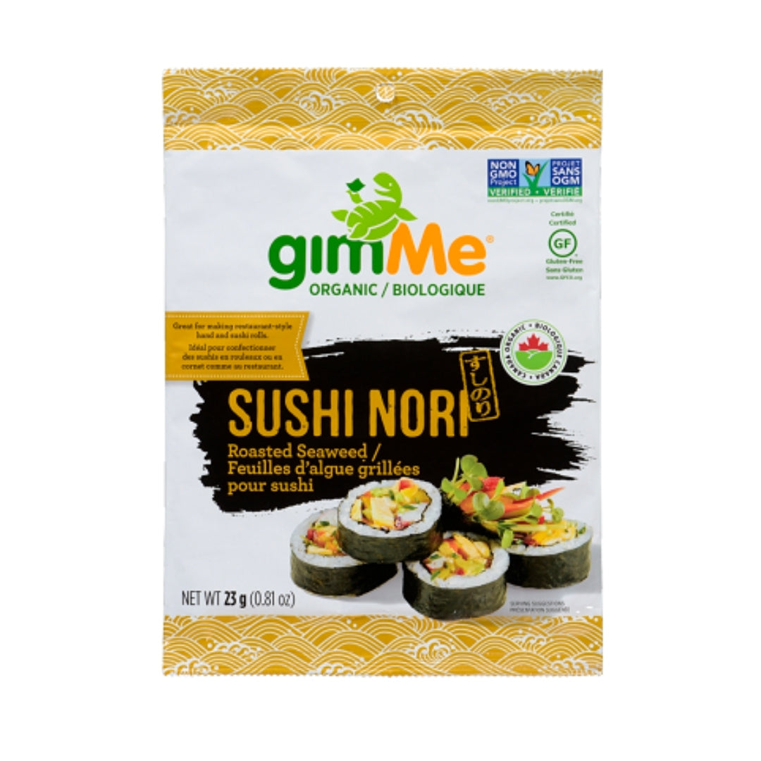 GimMe Roasted Seaweed Sushi Nori 10ct 23g