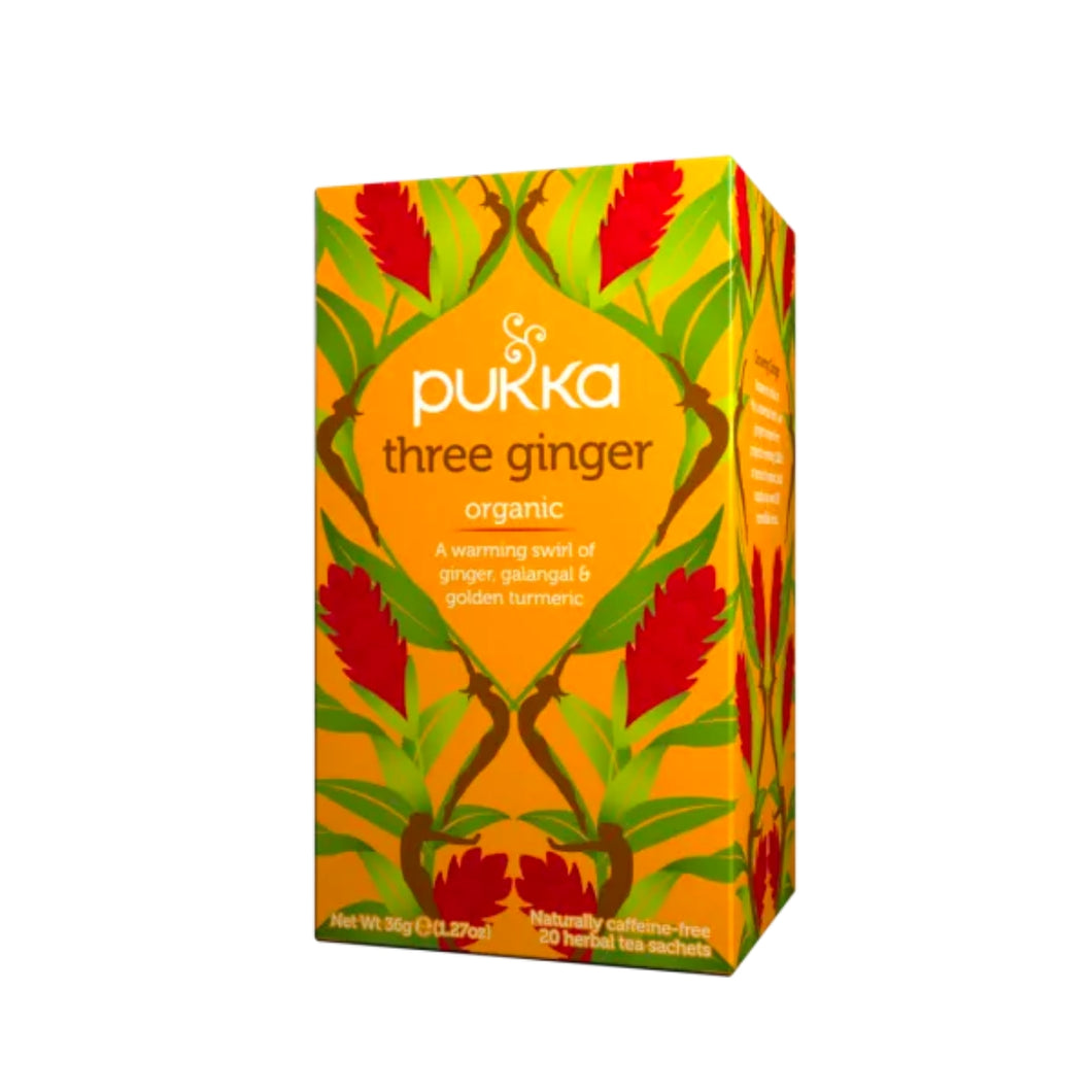 Pukka Organic Three Ginger Tea 20tb