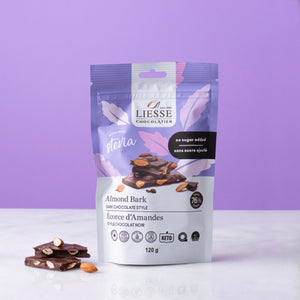 Galerie Dark Chocolate Almond Bark 120g