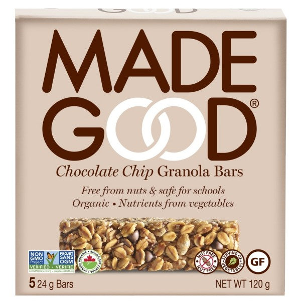 Made Good Chocolate Chip Granola Bars 5 pack
