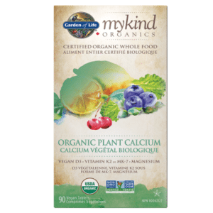 Garden of Life MyKind Organics Plant Calcium 90 Tablets