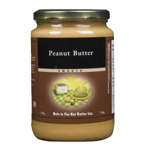 Nuts To You Peanut Butter Smooth 750g