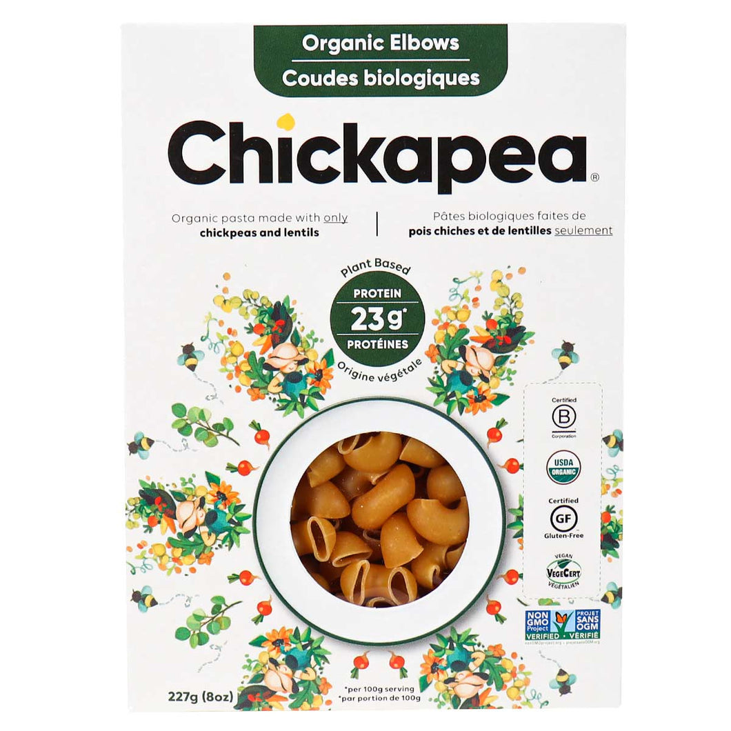 Chickapea Organic Elbow Pasta 227g