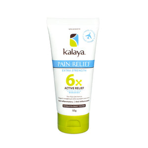 Kalaya Naturals 6X Extra Strength Pain Relief Travel Size 50g