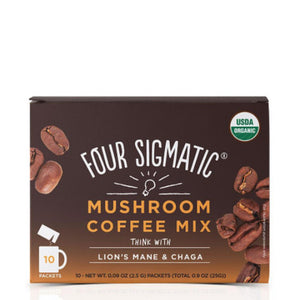 Four Sigmatic Lion's Mane Chaga Coffee 10 Sachets