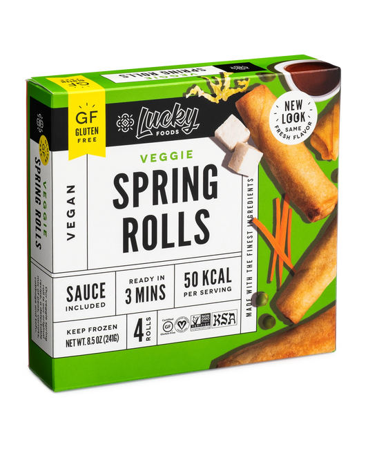 Lucky Gluten Free Spring Rolls 241g