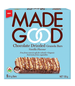 Made Good Chocolate Drizzled Vanilla Granola Bars 120g