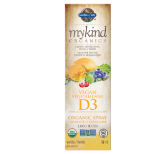 Garden of Life MyKind Organics Vitamin D3 Organic Vanilla Flavour Spray 58 ml