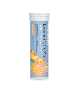 Organika Instant C Immunity Peach 10 Tablets