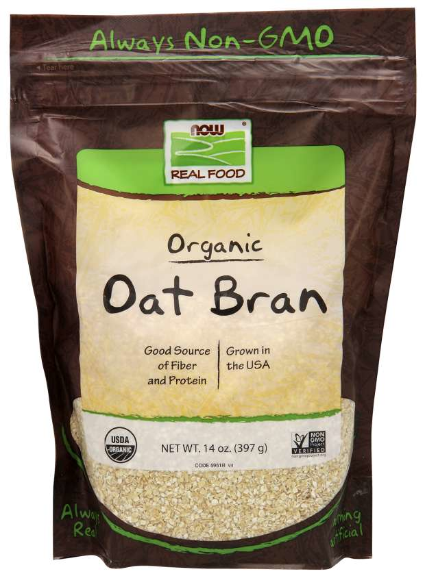 NOW Oat Bran 397g