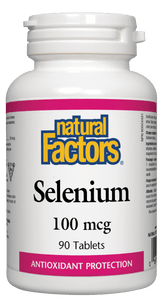 Natural Factors Selenium 100mcg 90 Tablets