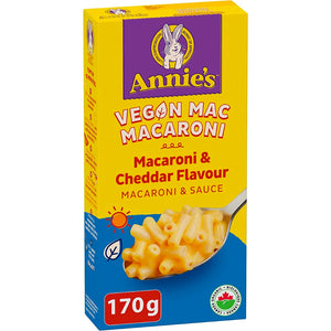 Annie's Vegan Macoroni and Cheddar Flavour 170g