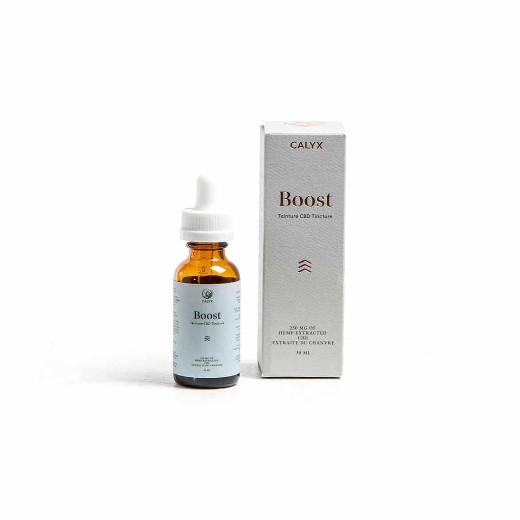 Calyx Boost Hemp Derived CBD Tincture 250mg 30ml