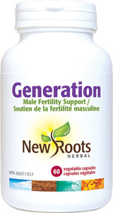 New Roots Generation Male Fertility 60 Capsules