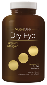 Nutrasea Dry Eye  Omega-3 Fish Oil 120 Softgels