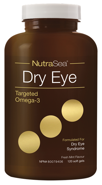 Nutrasea Dry Eye  Omega-3 Fish Oil 120 Softgels