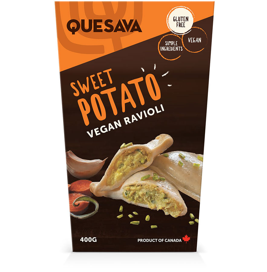 Quesava Sweet Potato Vegan Ravioli 425g