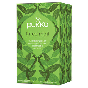 Pukka Organic Three Mint Tea 20 Bags