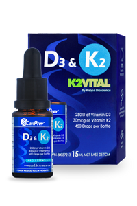 CanPrev Vitmain D3 & K2 Drops 15ml