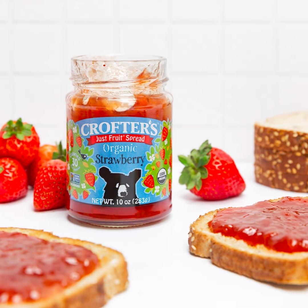 Crofter's Strawberry Just Fruit Spread 235ml