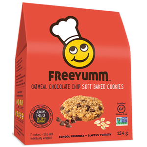 FreeYumm Oatmeal Chocolate Chip Cookies 154g