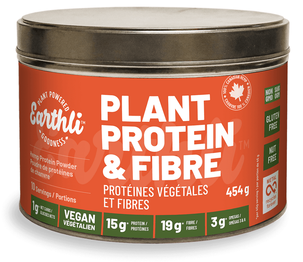 Earthli Plant Protein & Fibre Powder 454g