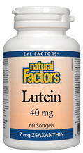 Load image into Gallery viewer, Natural Factors Lutein 40mg 60 Softgels
