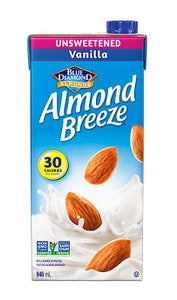Almond Breeze Unsweetened Vanilla Almond Milk 946ml