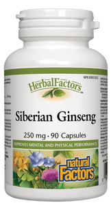 Natural Factors Siberian Ginseng 90 Capsules