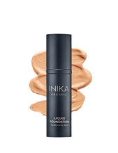 Load image into Gallery viewer, Inika Organic Liquid Foundation in Honey 30ml
