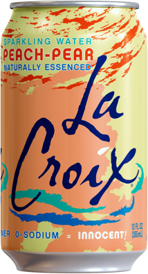 La Croix Peach Pear 355ml